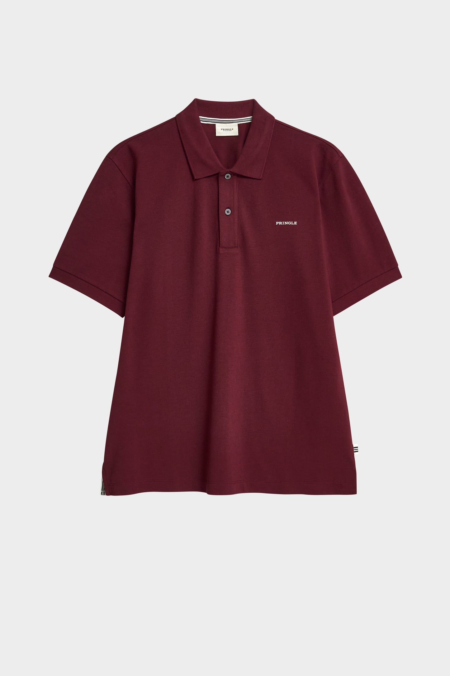 Men's Cotton Modal Pique Polo Shirt In Port Royale