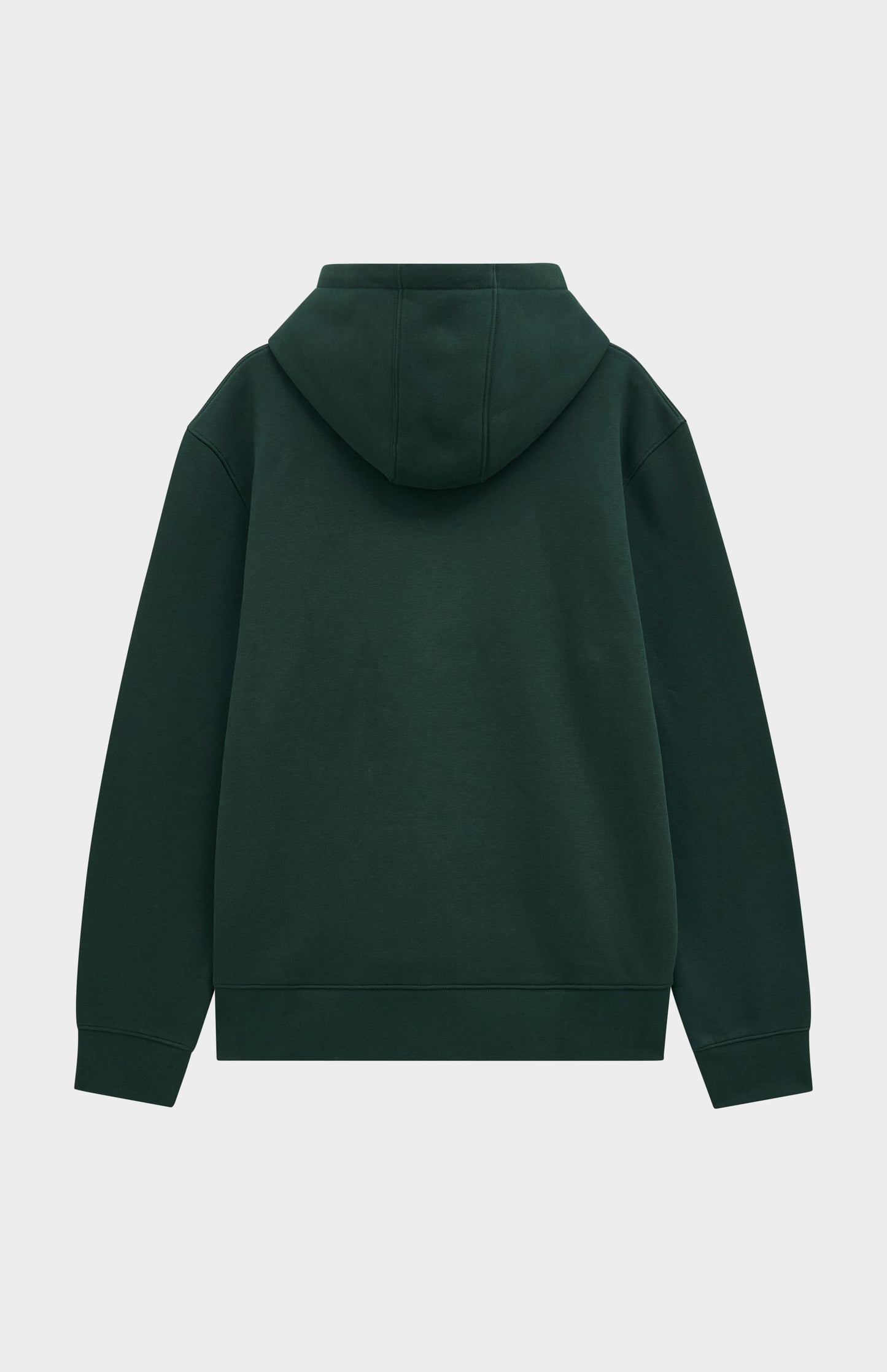 Pringle of Scotland Men's Hooded Jumper In Pine Green rear view