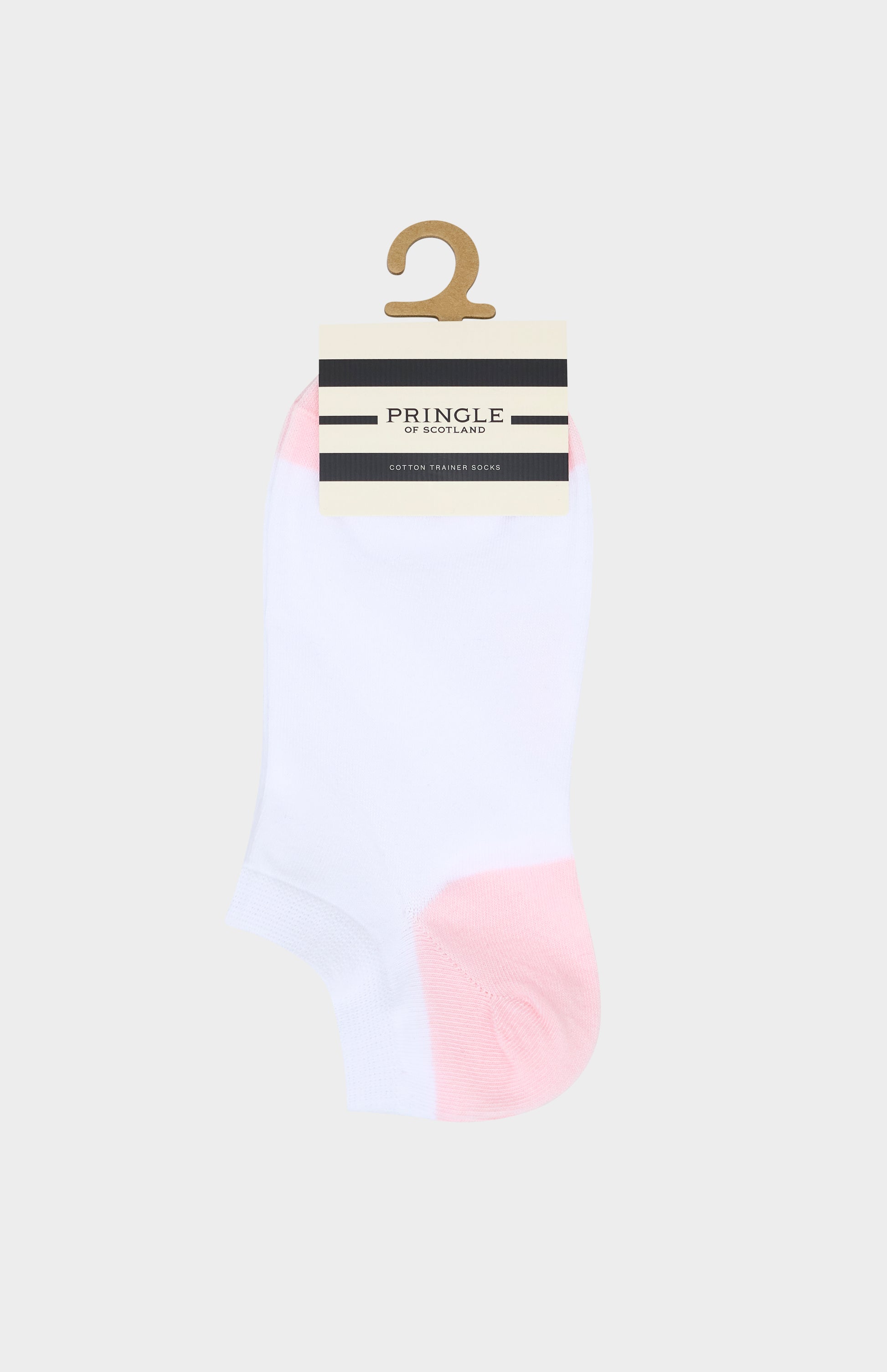 Pack of socks with Pringle label on a white background