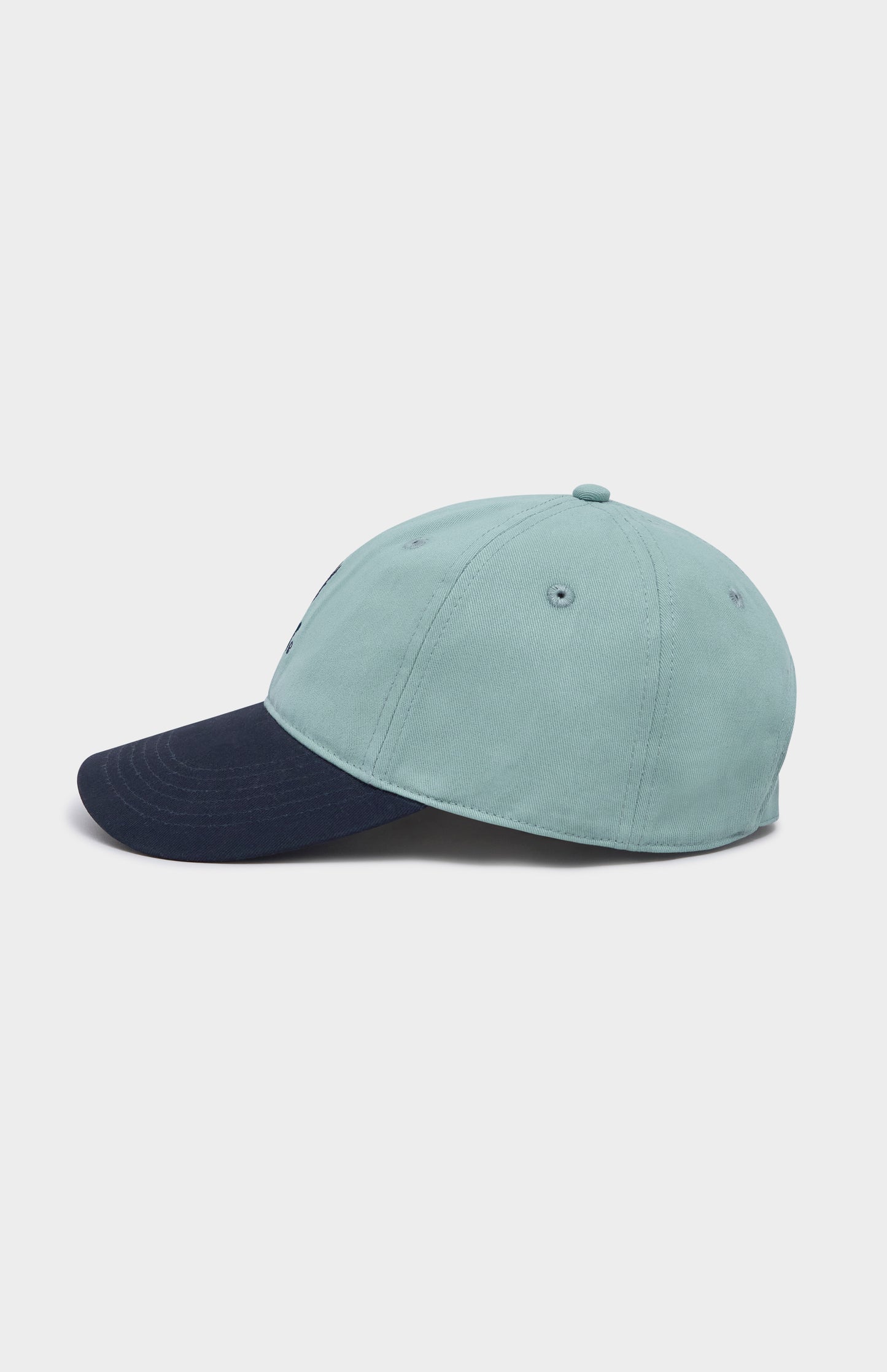Womens Twill Cap With Lion in Blue