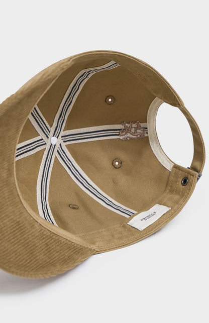 Camel baseball cap underside