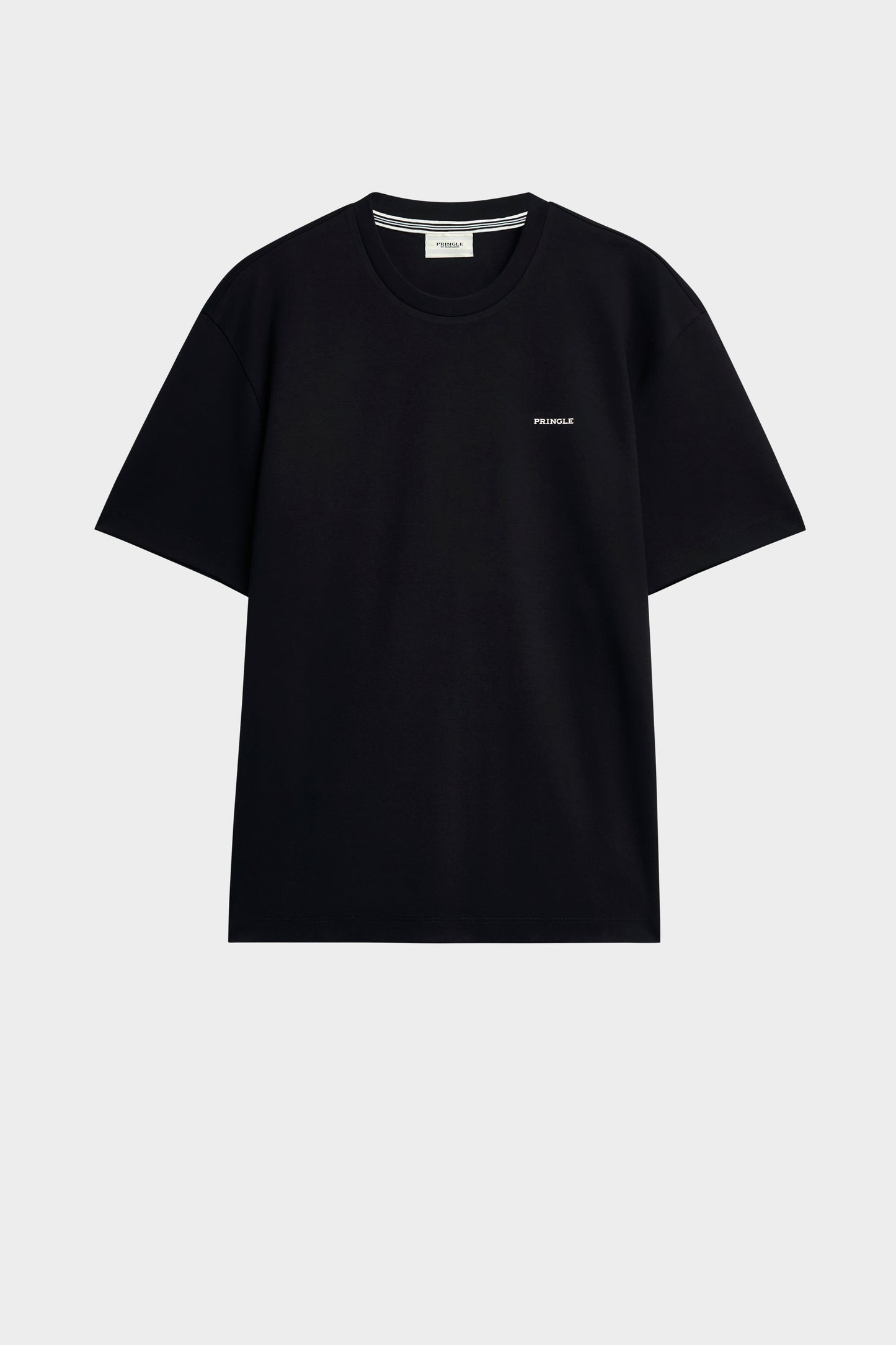 Men's Heavyweight Long Staple Cotton T-shirt In Black