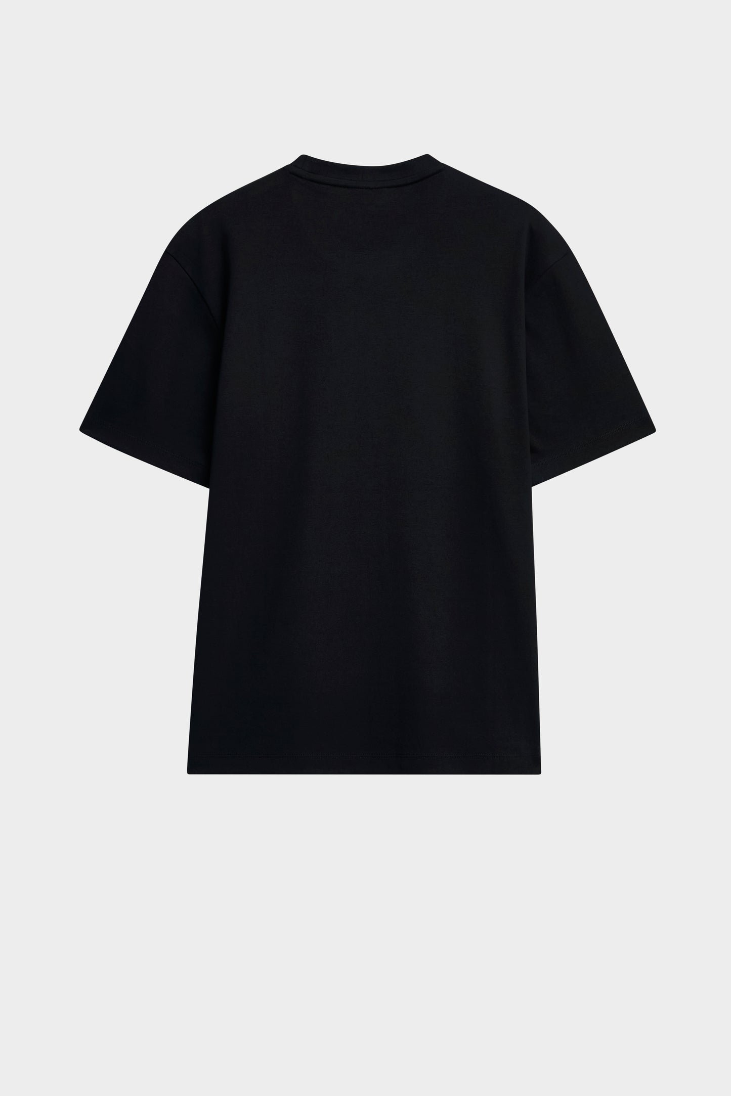 Men's Heavyweight Long Staple Cotton T-shirt In Black