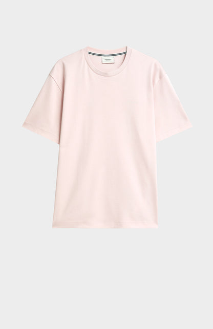 Light pink t-shirt on a white background
