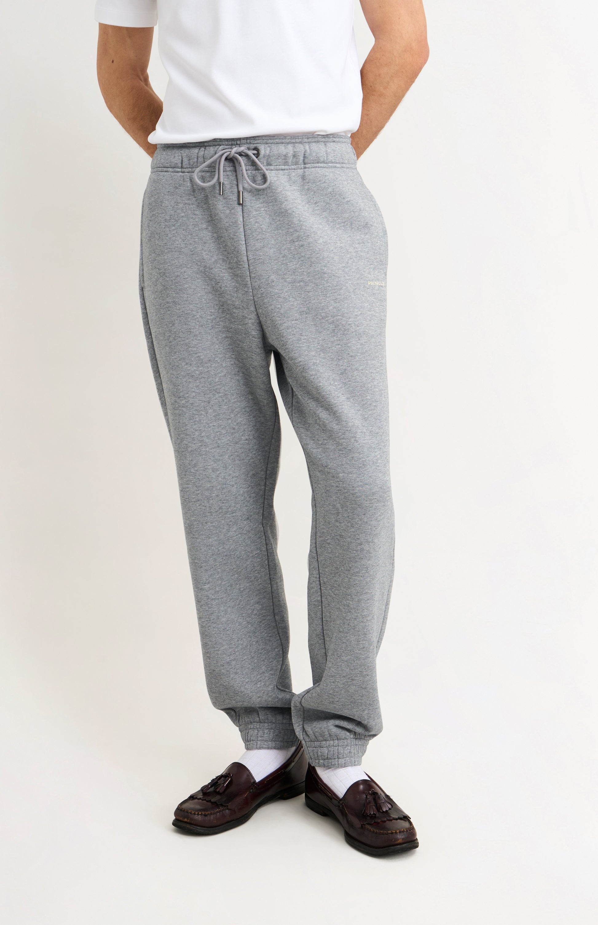 Pringle Men's Track Pants In Grey Melange