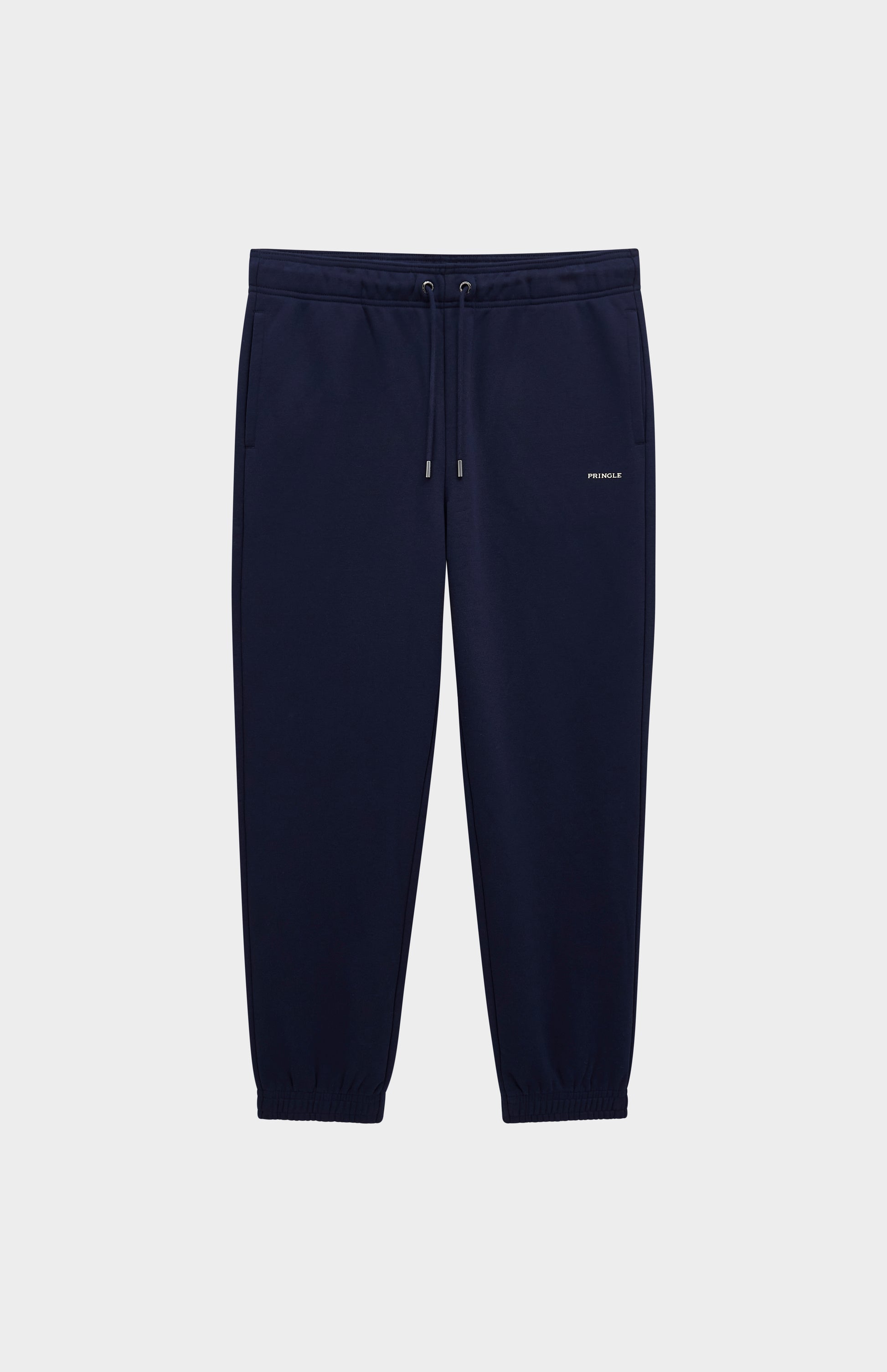 Pringle of Scotland Men's Track Pants In Navy Blue flat shot