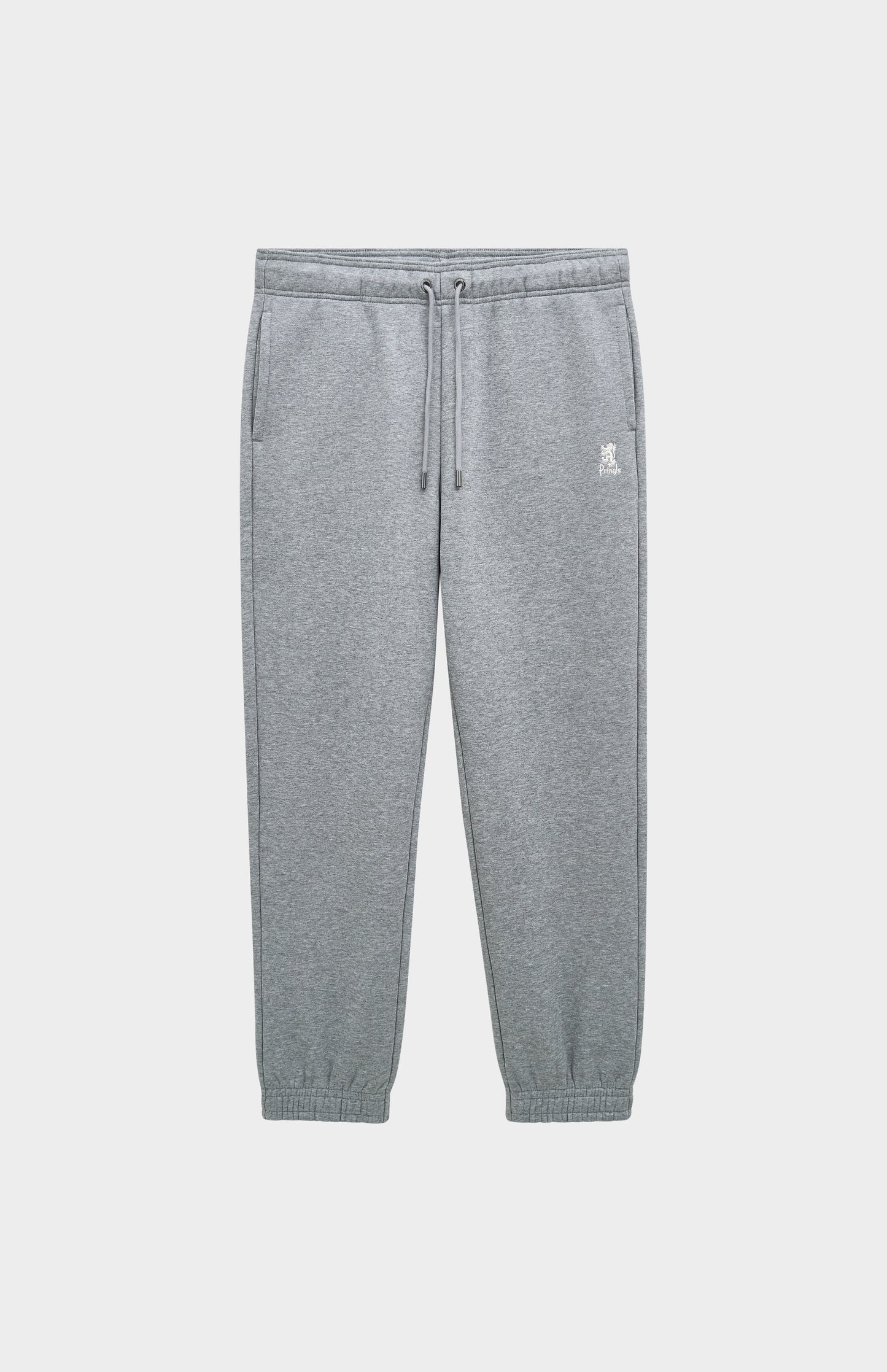 Pringle of Scotland Men's Track Pants In Grey Melange flat shot