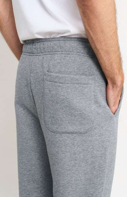 Pringle of Scotland Men's Track Pants In Grey Melange rear pocket detail