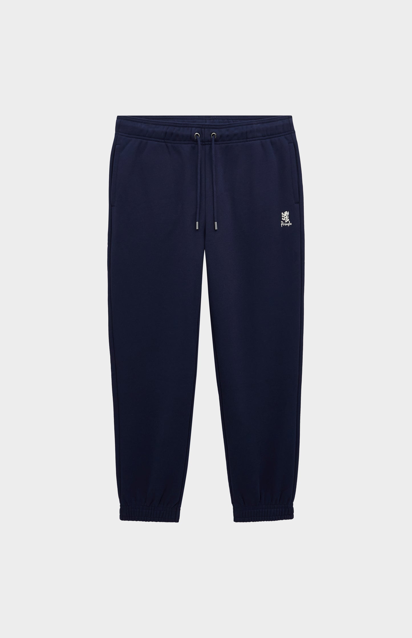 Pringle Men's Track Pants In Navy Blue flat shot