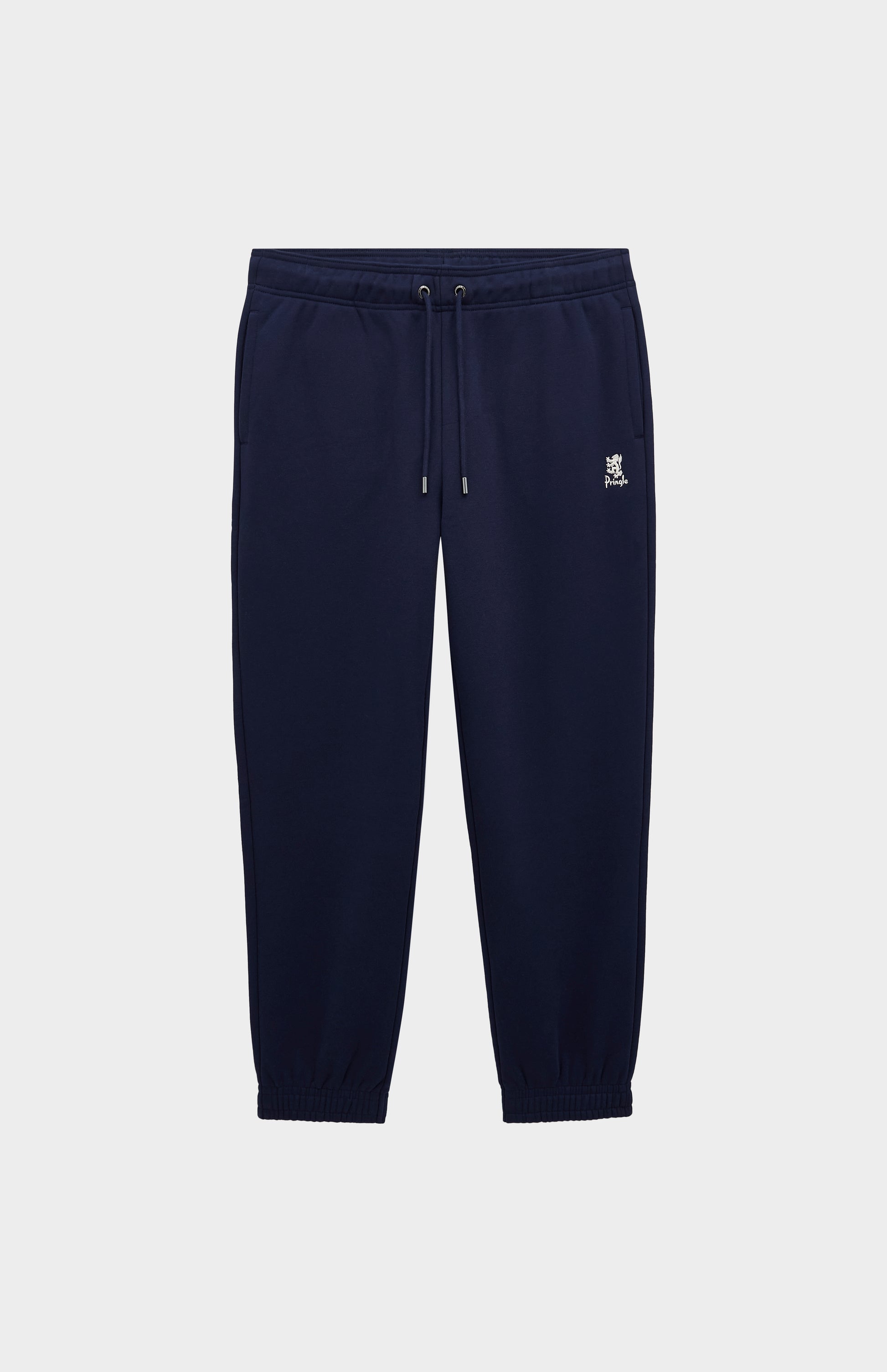 Pringle Men's Track Pants In Navy Blue flat shot