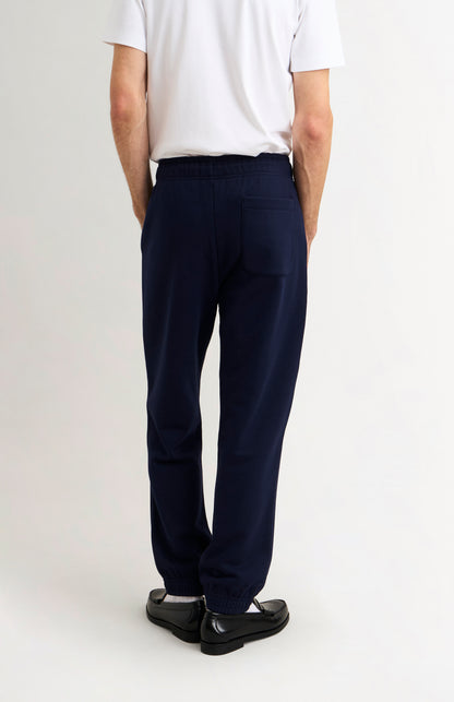 Pringle Men's Track Pants In Navy Blue rear view
