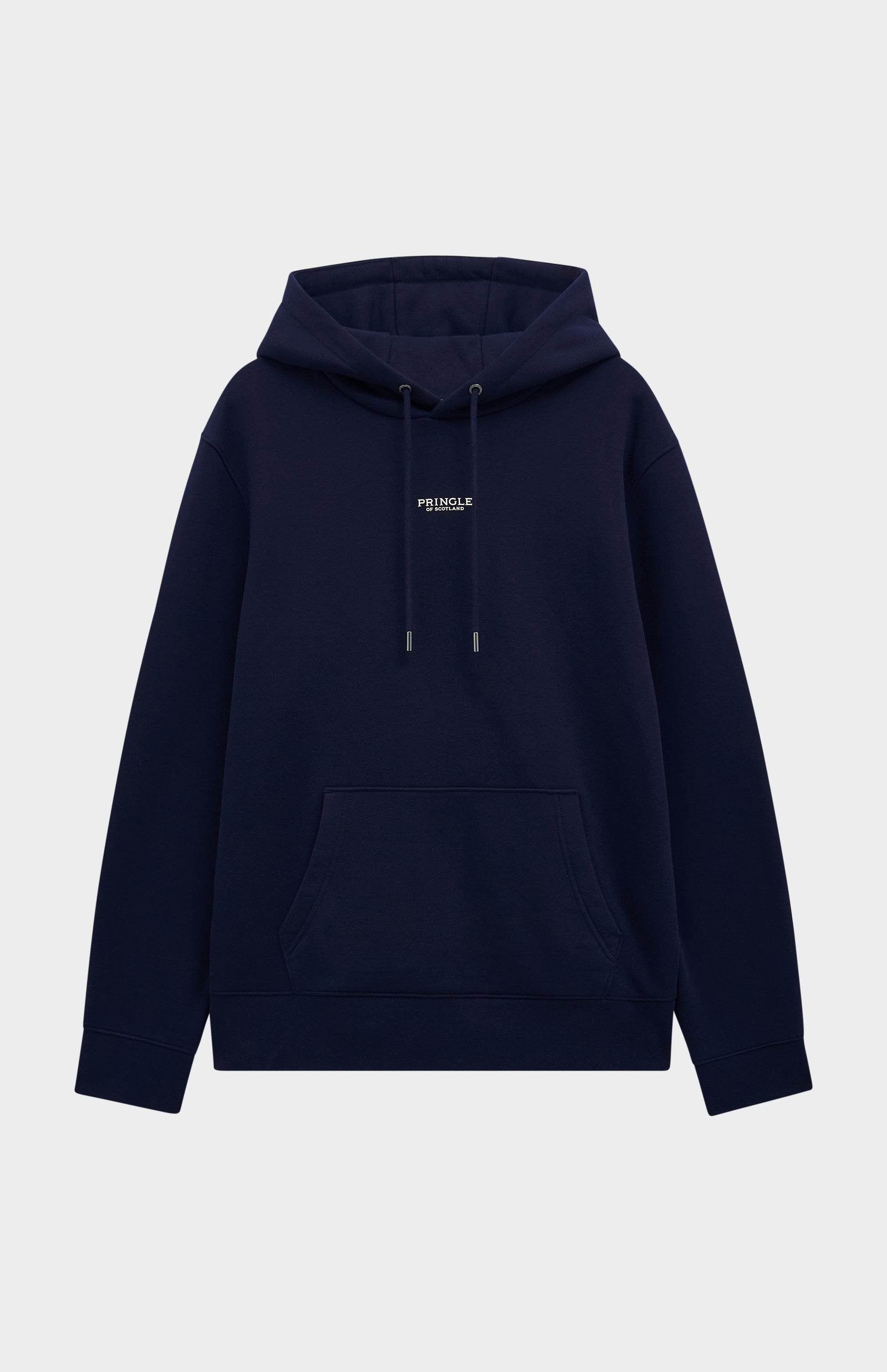 Pringle Men's Hooded Jumper In Navy Blue