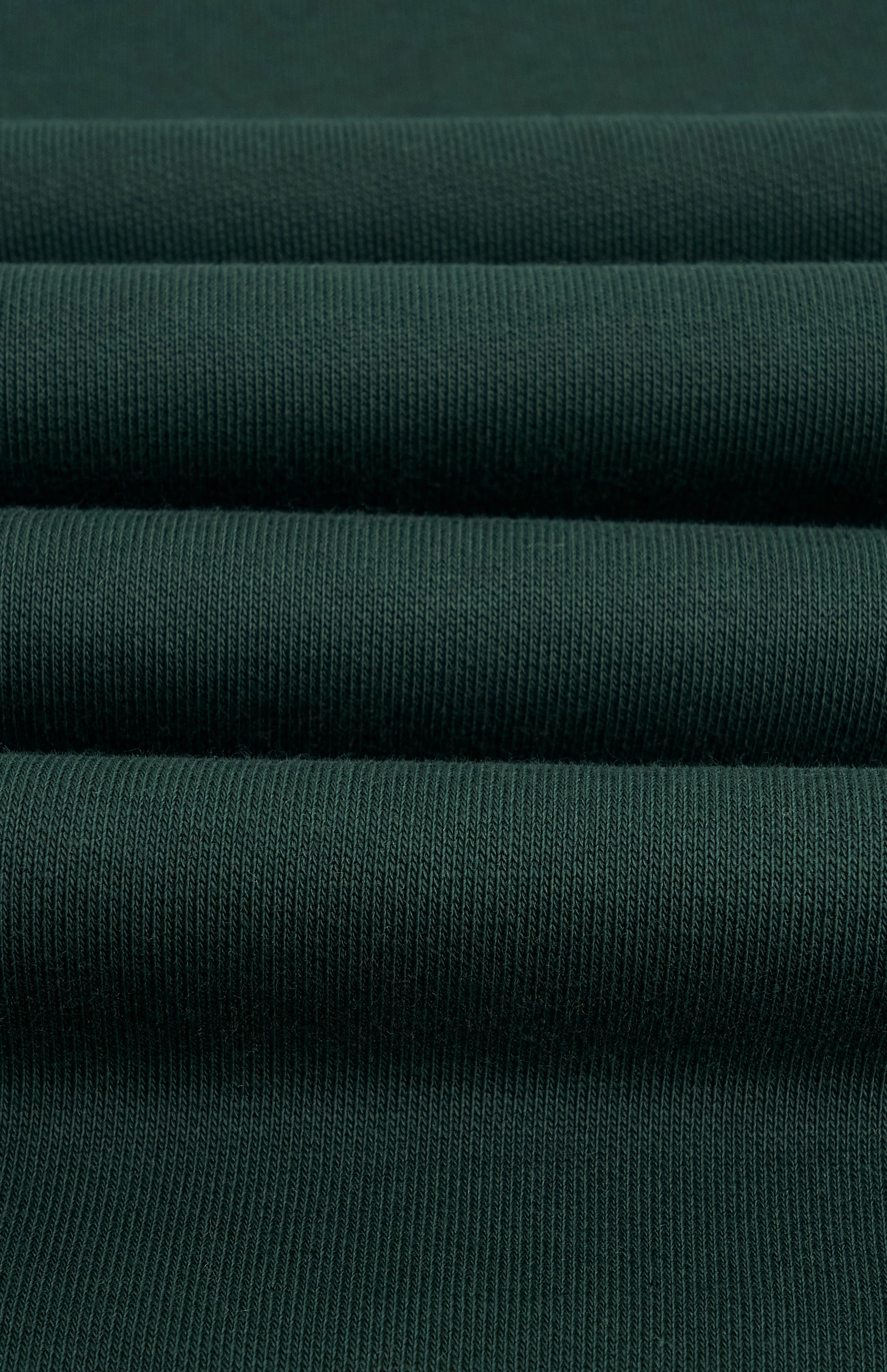 Pringle Men's Hooded Jumper In Pine Green fabric detail