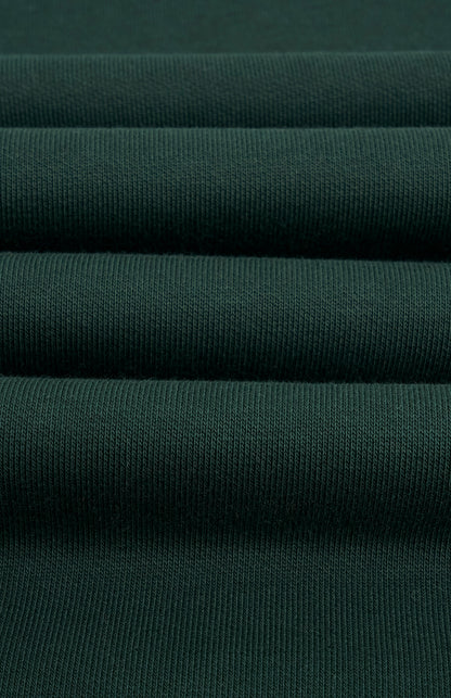 Pringle of Scotland Men's Crew Neck Sweatshirt In Pine Green fabric detail