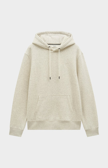 Pringle of Scotland Men's Hooded Jumper In Ecru Beige Melange