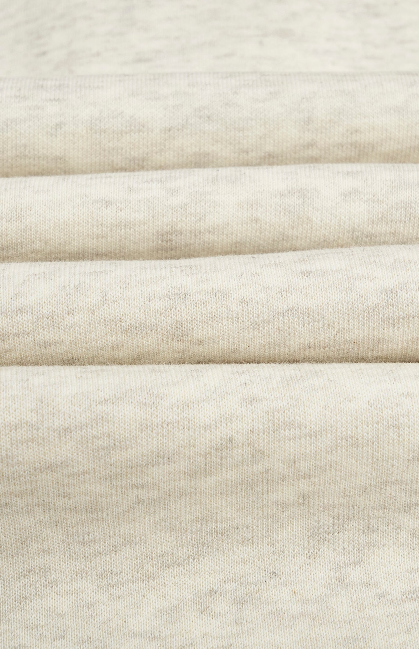 Pringle of Scotland Men's Hooded Jumper In Ecru Beige Melange fabric detail