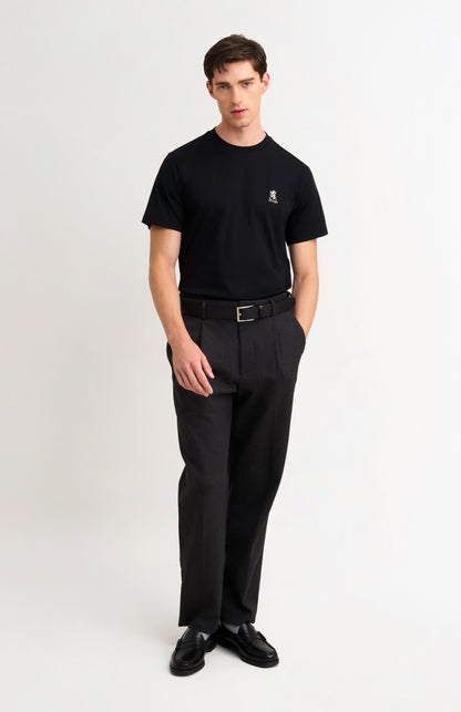 Men's Mid-weight Supima Cotton T-shirt In Black