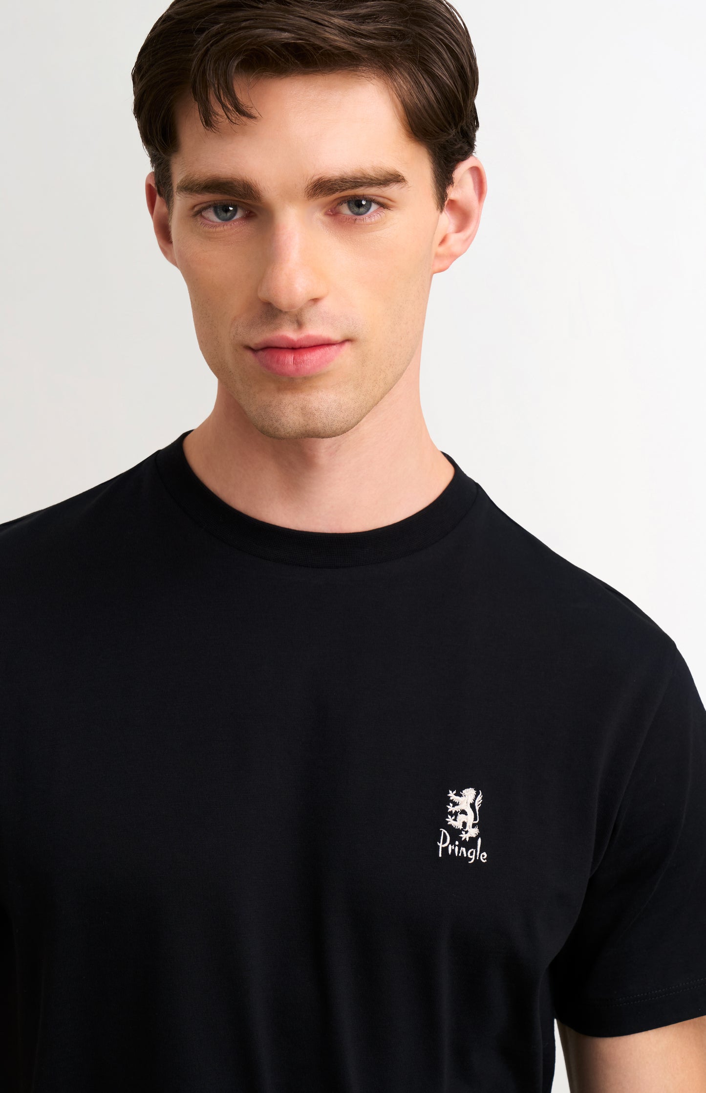 Men's Mid-weight Supima Cotton T-shirt In Black