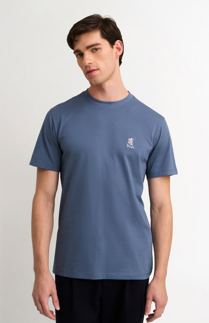 Men's Mid-weight Supima Cotton T-shirt In Blue