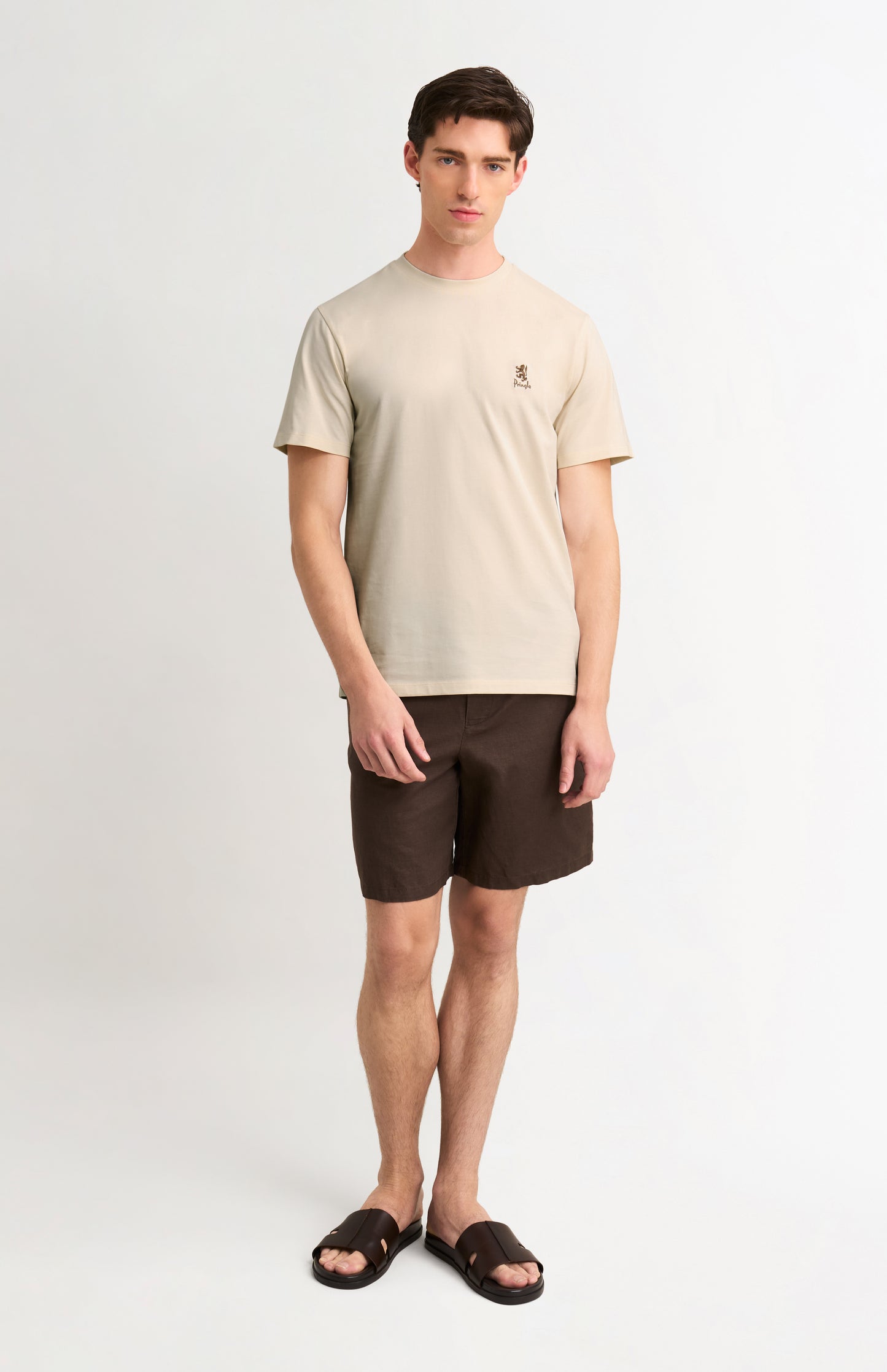 Men's Mid-weight Supima Cotton T-shirt In Ecru