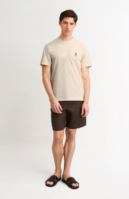 Men's Mid-weight Supima Cotton T-shirt In Ecru