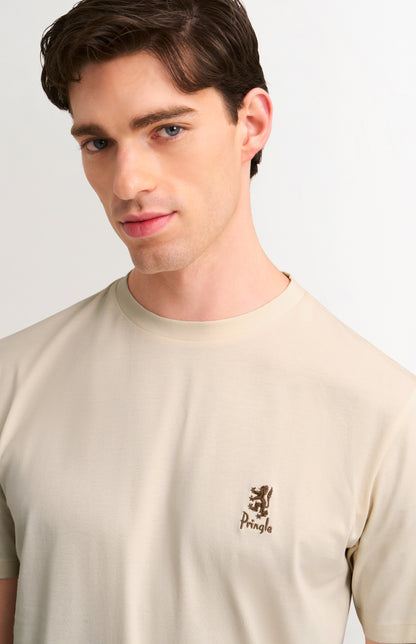 Men's Mid-weight Supima Cotton T-shirt In Ecru